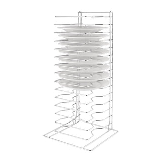 Pizza Pan Stacking Rack 15 Slot- Vogue F027