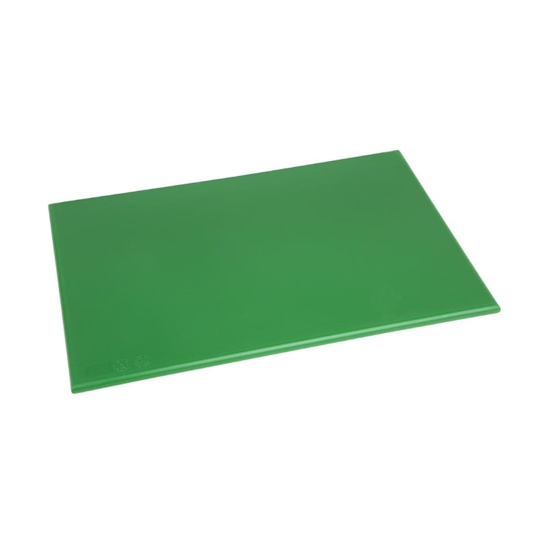 Antibacterial High Density Chopping Board Green - 455x305x12mm- Hygiplas F158