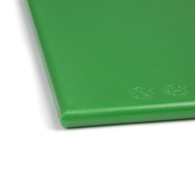 Antibacterial High Density Chopping Board Green - 455x305x12mm- Hygiplas F158