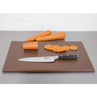 Antibacterial High Density Chopping Board Brown - 455x305x12mm- Hygiplas F160