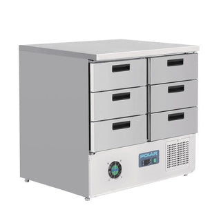 G-Series Refrigerated Counter with 6 Drawers 240Ltr- Polar FA440-A