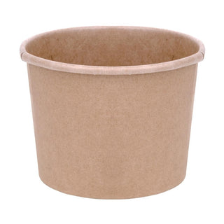 Fiesta Compostable Takeaway Soup Containers 340ml (Pack of 500) - FB162