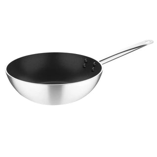 Non-stick Teflon Aluminium Platinum Plus Wok 300mm- Vogue FB690