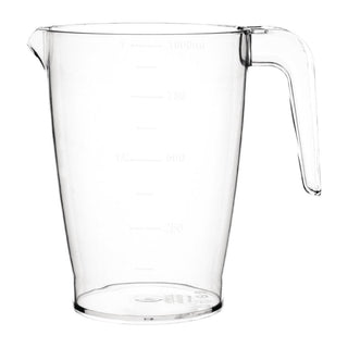 Olympia Kristallon Polycarbonate Stacking Jug 1ltr - FB890