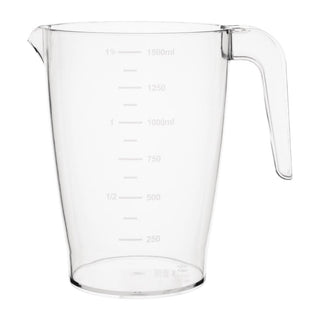 Olympia Kristallon Polycarbonate Stacking Jug 1.5ltr - FB892