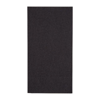 Fiesta Recyclable Dinner Napkin Black 400x400mm 2ply 1/8 Fold (Pack of 2000) - FE249