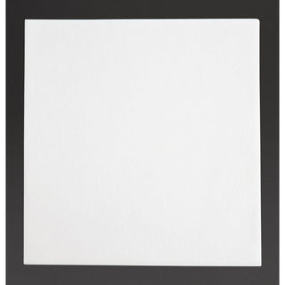 Fiesta Recyclable Premium Tablin Dinner Napkin White 400x400mm Airlaid 1/4 Fold (Pack of 500) - FE264