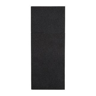 Fiesta Recyclable Premium Tablin Dinner Napkin Black 480x400mm Airlaid Pocket Fold (Pack of 400) - FE280