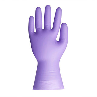 Vinyl Purple Powder Free Glove L - pack 100- Hygiplas FJ749-L