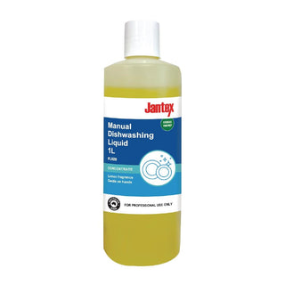 Jantex Manual Dishwashing Liquid Concentrate Lemon 1Ltr - FL828