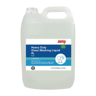 Jantex Heavy Duty Glasswashing Liquid Concentrate - 5L - FL831
