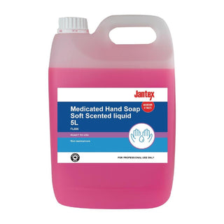 Jantex Medicated Hand Soap Soft Scent Liquid 5Ltr - FL866