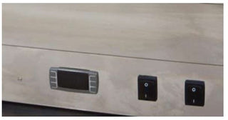 Cookrite 1/2 pans - 6 included Dry Hot Food Display 1055 MM CRD 6 CRD-6