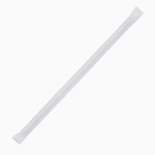 Fiesta Compostable Individually Wrapped Paper Straws Black (Pack of 250) - FP440