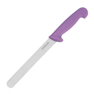 Bread Knife Purple 203mm- Hygiplas FP731