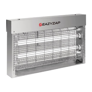 Brushed Stainless Steel bug zapper - 19watt- Eazyzap FP984-A