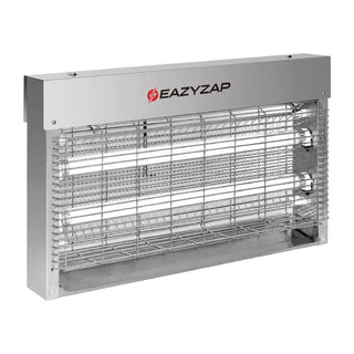 Eazyzap Brushed Stainless Steel bug zappers - 20W - FP985-A