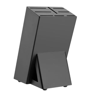 Tsuki Black Wooden Knife Block- Vogue FS662