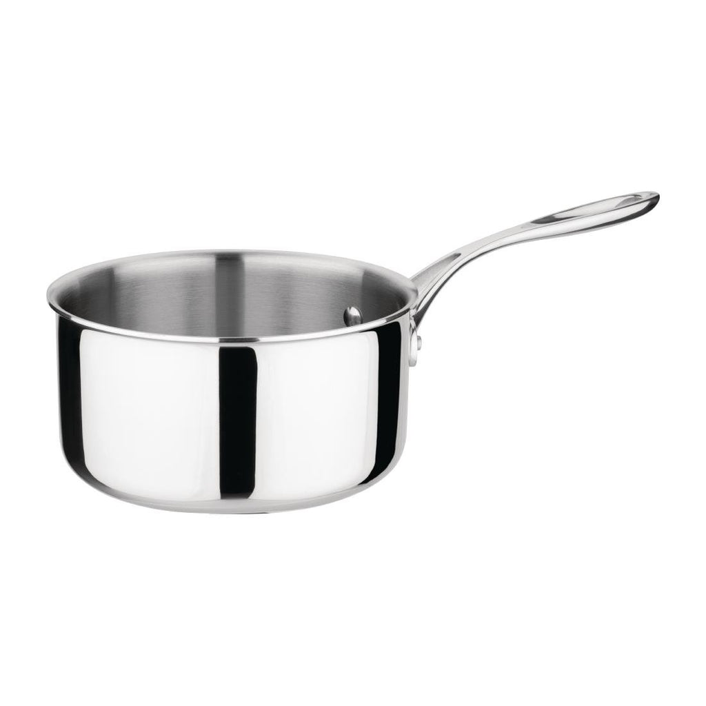 Tri-wall Saucepan St/St 180x95mm- Vogue FS666