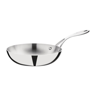 Tri-wall Fry Pan St/St - 200mm- Vogue FS668