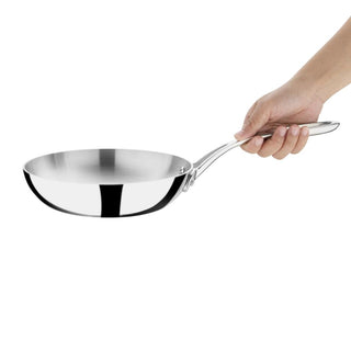 Tri-wall Fry Pan St/St - 200mm- Vogue FS668