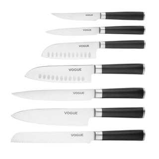 Bistro Santoku Knife 180mm- Vogue FS686