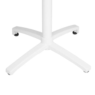 Folding PP Table 800mm - White- Bolero FT620