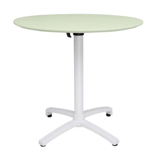 Folding PP Table 800mm - Mint Green- Bolero FT623