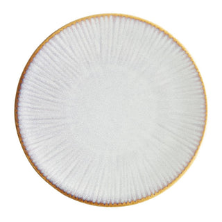 Olympia Drift Grey Embossed Coupe Plates 180mm (6 Pack) - FU196