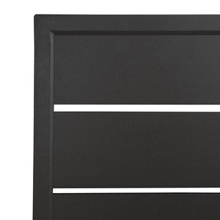 Aluminium Square Table Top Black 700mm- Bolero FW599