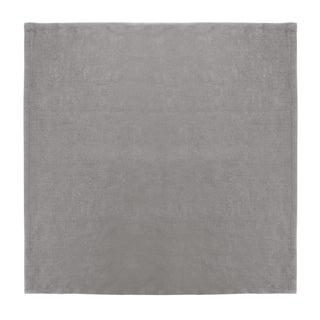 Olympia Linen Table Napkin Grey 400x400mm (12 Pack) - FW698