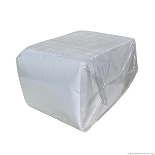 PakMax 1 ply 500 Sheets 1/4 Fold White Napkin - FWN114-315-500