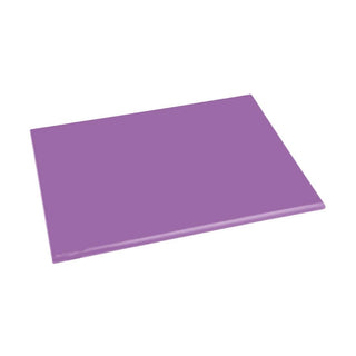 High Density Chopping Board Small Purple - 12x229x305mm- Hygiplas FX100