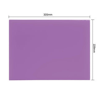 High Density Chopping Board Small Purple - 12x229x305mm- Hygiplas FX100