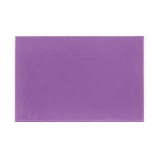 High Density Chopping Board Purple - 450x300x12mm- Hygiplas FX101