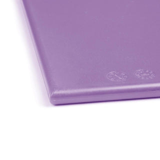 High Density Chopping Board Purple - 450x300x12mm- Hygiplas FX101