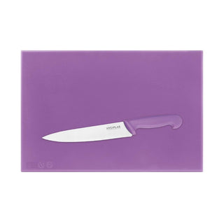 High Density Chopping Board Purple - 450x300x12mm- Hygiplas FX101