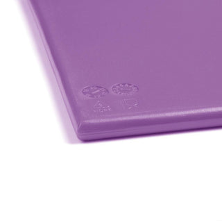 High Density Chopping Board Purple - 600x450x12mm- Hygiplas FX103