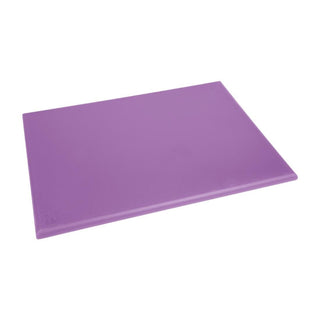 High Density Chopping Board Purple - 600x450x25mm- Hygiplas FX104