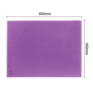 High Density Chopping Board Purple - 600x450x25mm- Hygiplas FX104