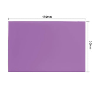 Anti-bacterial High Density Chopping Board Purple - 450x300x10mm- Hygiplas FX105