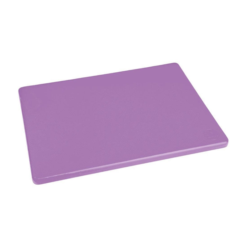 Low Density Chopping Board Small Purple - 229x305x12mm- Hygiplas FX106