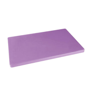 Low Density Chopping Board Purple - 300x450x20mm- Hygiplas FX107