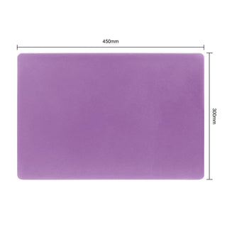 Low Density Chopping Board Purple - 300x450x20mm- Hygiplas FX107