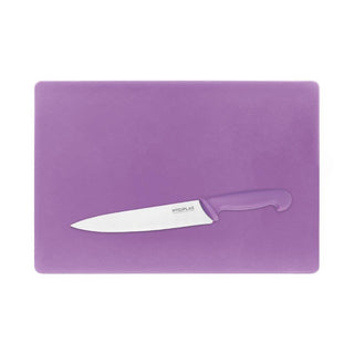 Low Density Chopping Board Purple - 300x450x20mm- Hygiplas FX107