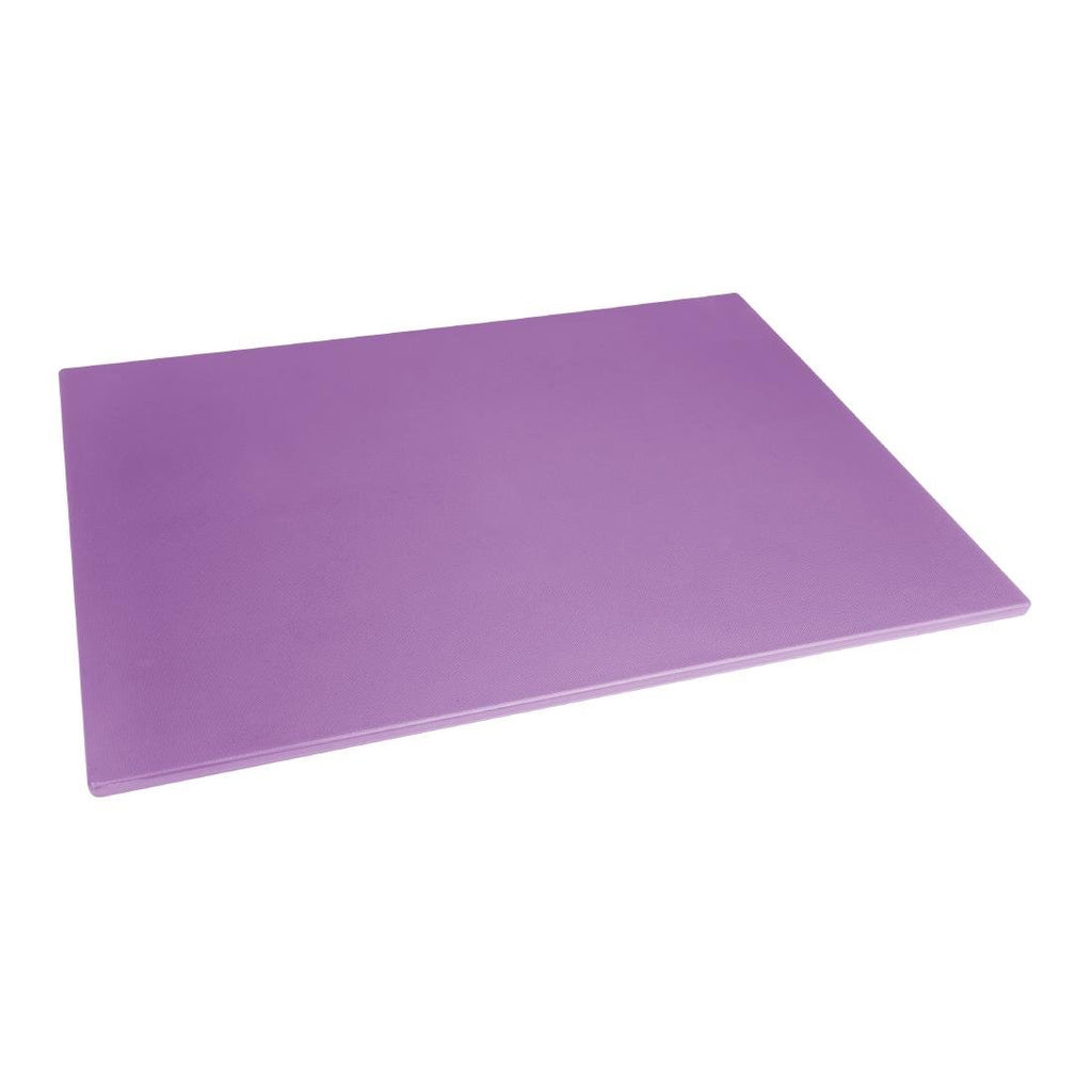 Low Density Chopping Board Purple - 600x450x10mm- Hygiplas FX108