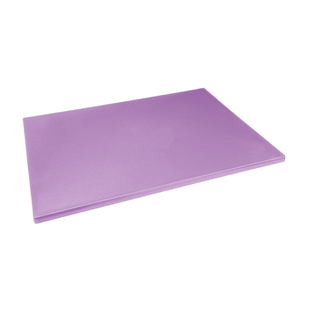 Low Density Chopping Board Purple - 600x450x20mm- Hygiplas FX109