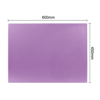 Low Density Chopping Board Purple - 600x450x20mm- Hygiplas FX109