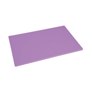 Anti-bacterial Low Density Chopping Board Purple - 450x300x10mm- Hygiplas FX110