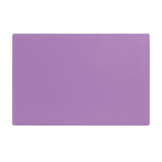 Anti-bacterial Low Density Chopping Board Purple - 450x300x10mm- Hygiplas FX110